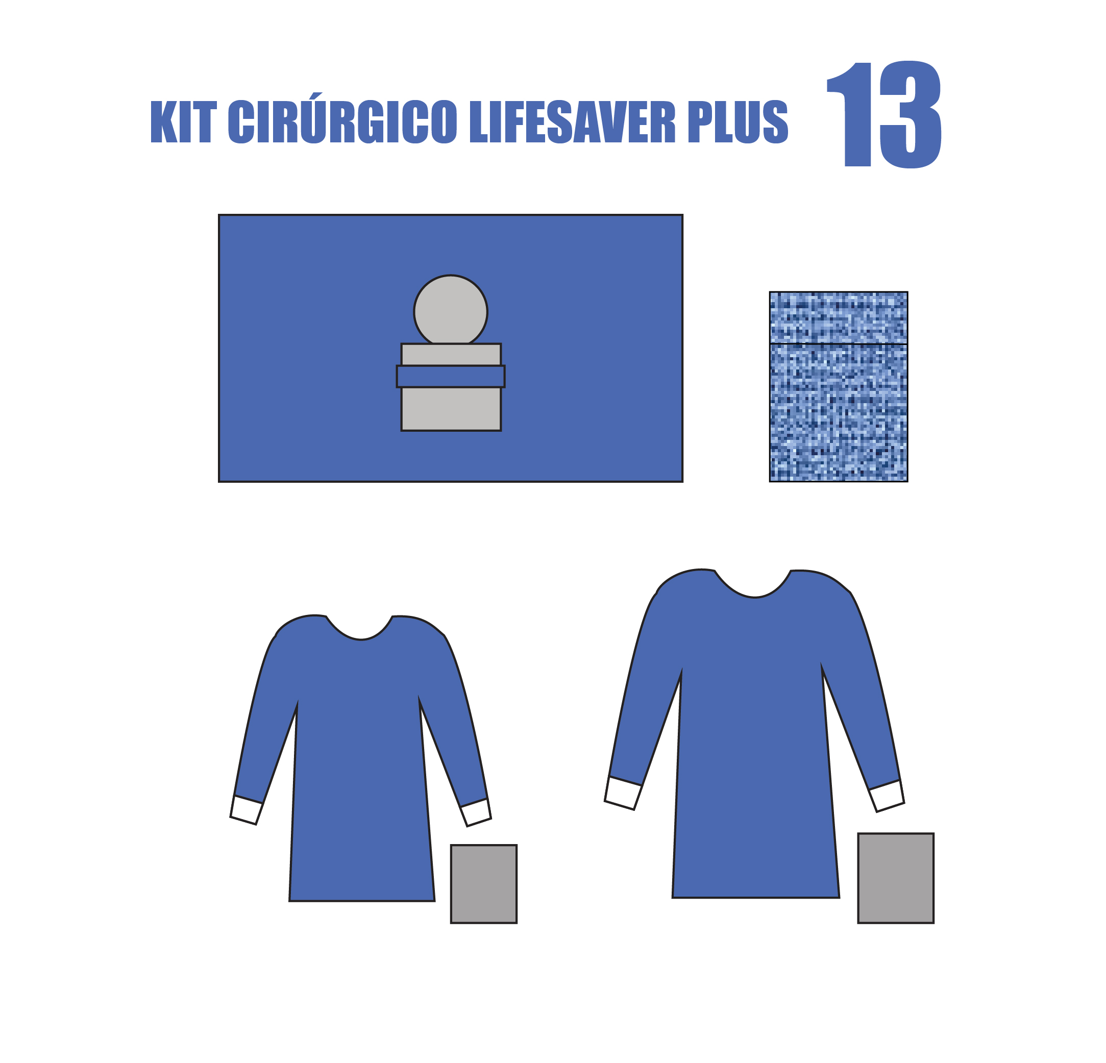 Kit Cirúrgico Lifesaver Plus
