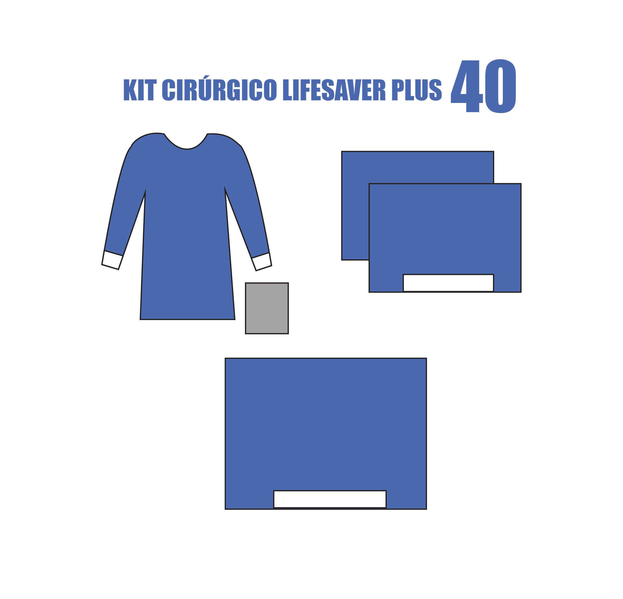 Kit Cirúrgico Lifesaver Plus